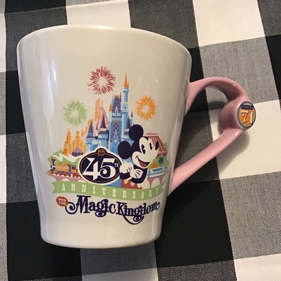 Disney’s Magic Kingdom Pearl Pink Mug - Picture 1 of 5